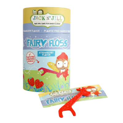 Jack N´Jill Zubní nit pro děti Fairy Floss 30ks