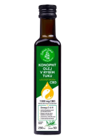 Zelená Země Konopný olej v rybím tuku s CBD 250 ml