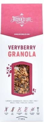 Hester's Life Extra Veryberry granola 320g