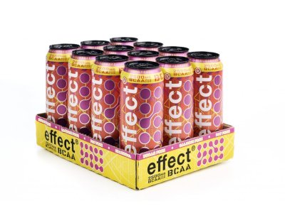 Effect® BCAA Energetický Nápoj - Příchuť Shredded Cola Crush - 500ml - Box 12 kusů
