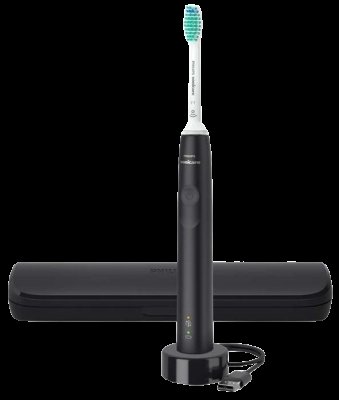 Philips Sonicare 3100, Black, 1 travel case