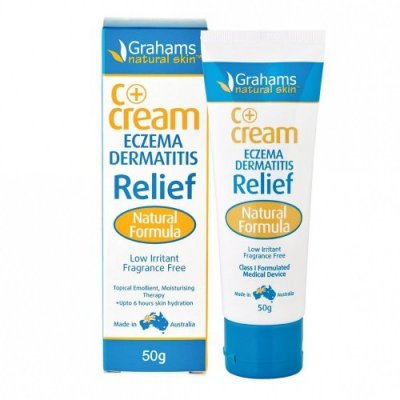 Grahams Natural C+Eczema&Dermatitis Cream 50g