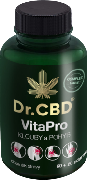 Dr.CBD VitaPro klouby a pohyb 80 kapslí