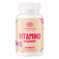 Aporosa KIDS Vitamíny - jahoda 90 ks