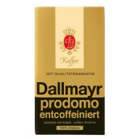 Dallmayr prodomo entcoffeiniert, mletá káva, 500g