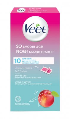 Veet depil pásky nektarinka 10ks