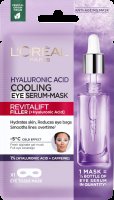 L'Oréal Paris Revitalift Filler textilní oční maska s chladivým efektem L'Oréal Paris Revitalift Filler textilní oční maska s chladivým efektem