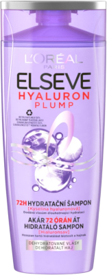 L’Oréal Paris Elseve Hyaluron Plump 72H, Hydratační šampon s kyselinou hyaluronovou 400ml