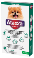 Ataxxa pro psy do 4kg spot-on 1x0.4ml