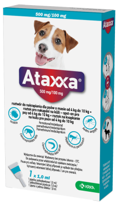 Ataxxa pro psy 4-10kg spot-on 1x1ml