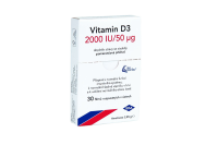 IBSA Vitamin D3 2000 IU 30 filmů rozpustných v ústech