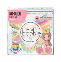 Invisibobble ® Gumička KIDS SLIM SPRUNCHIE w. BOW Let‘s Chase Rainbows
