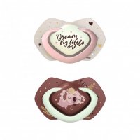 Canpol babies Set symetrických silikonových dudlíků Light touch Sleepy Koala 2 ks