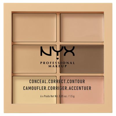 NYX Professional Makeup 3C Palette Korektor Light 15g