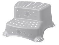 Keeeper Dvojstupínek k WC/umyvadlu "Stars" Šedá