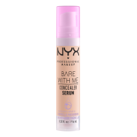 NYX Professional Makeup Bare With Me zklidňující sérum a korektor 2v1 odstín 02 Light 9,6ml
