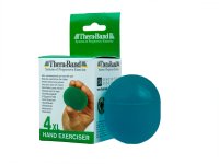 Thera-Band Hand Exerciser XL - posilovač rukou gelové vajíčko, zelené - středně měkké