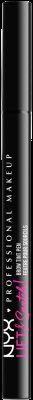NYX Professional Makeup Lift N Snatch Brow Tint Pen - Fix na obočí - Taupe 1ml NYX Professional Makeup Lift N Snatch Brow Tint Pen - Fix na obočí - Taupe 1ml