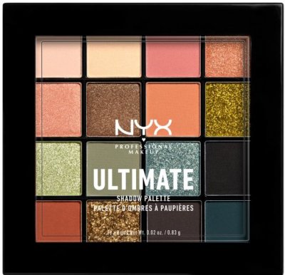 NYX Professional Makeup Ultimate Shadow Paletka 16 očních stínů - Utopia 13,28g