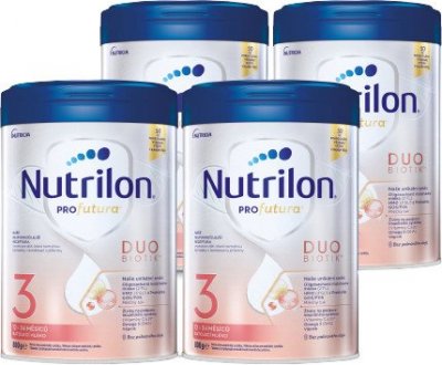 Nutrilon Profutura Duobiotik 3 batolecí mléka 4 x 800 g