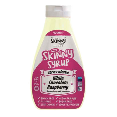 Skinny Syrup White chocolate raspberry 425ml