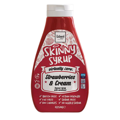 Skinny Syrup Strawberries cream 425ml