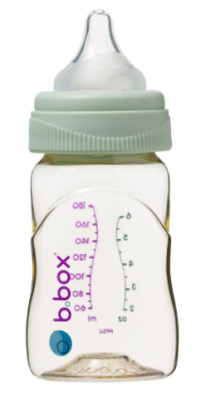 B.box Antikoliková kojenecká láhev 180ml - zelená