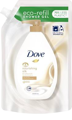 Dove Sprchový gel Nourishing Silk refill 720 ml