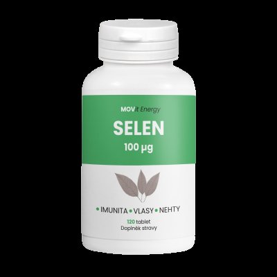 MOVit Energy Selen 100 mcg 120 tablet MOVit Energy Selen 100 mcg 120 tablet