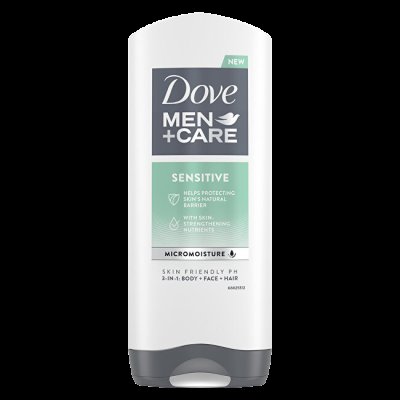 Dove Men Sensitive Sprchový gel 400 ml