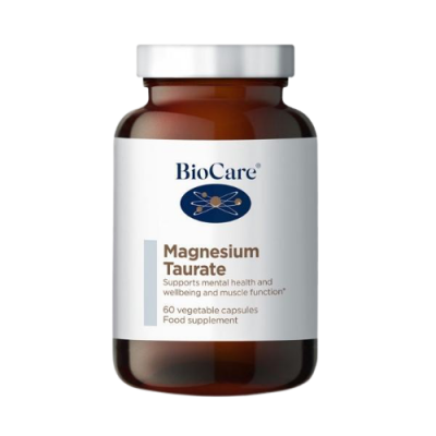 BioCare Magnesium Taurate - Chelát hořčíku a L-taurinu 60 kapslí