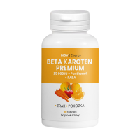 MOVit Energy Beta karoten PREMIUM 25 000 IU + Panthenol + PABA 90 tobolek MOVit Energy Beta karoten PREMIUM 25 000 IU + Panthenol + PABA 90 tobolek