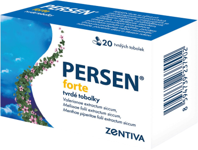 Persen Forte tvrdé tobolky 20 ks Persen Forte tvrdé tobolky 20 ks