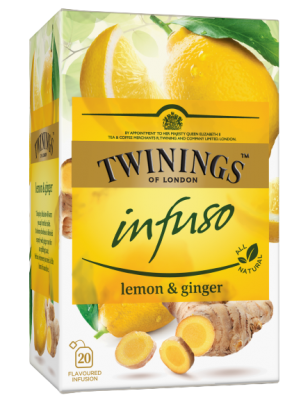 Twinings Infuso Lemon & Ginger 20x1,5g 20 x 1.5 g