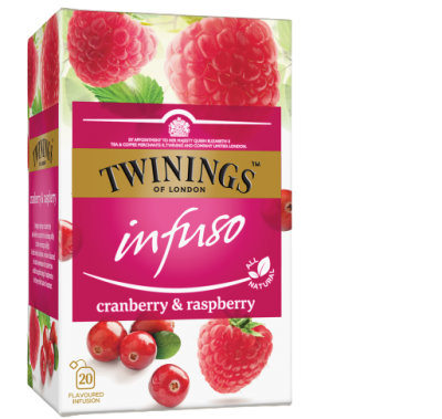 Twinings Infuso Cranberry & Raspberry 20 x 2 g