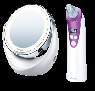Beurer BS 49_FC41 Kosmetické zrcadlo a Přístroj na hloubkové čištění pórů 2 ks