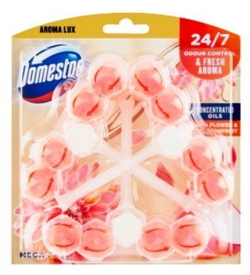 Domestos Aroma Lux Dahlia Flower & Dragonfruit WC blok 3 x 55 g