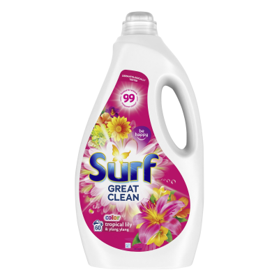 Surf Color prací gel Tropical 60W 3 l