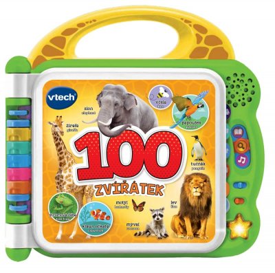 Vtech Mých 100 zvířátek CZ 1 ks