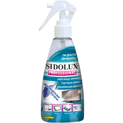 Sidolux Professional čistič na ploché obrazovky 200 ml Sidolux Professional čistič na ploché obrazovky 200 ml