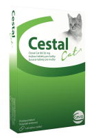 Cestal Cat žvýkací tablety pro kočky 8 tablet Cestal Cat žvýkací tablety pro kočky 8 tablet