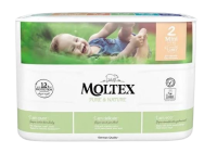 MOLTEX Plenky Mini 3-6 kg ekonomické balení 152 ks MOLTEX Plenky Mini 3-6 kg ekonomické balení 152 ks