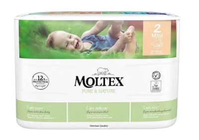 MOLTEX Plenky Mini 3-6 kg ekonomické balení 152 ks