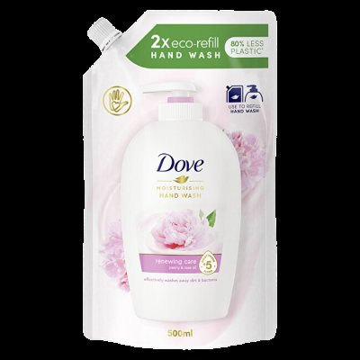 Dove Tekuté mýdlo Pivoňka náhradní náplň 500 ml
