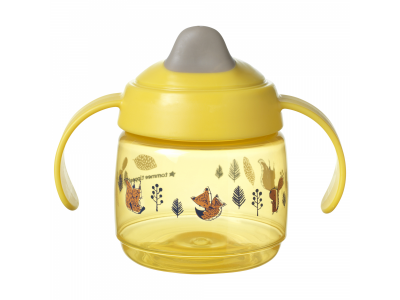 Tommee Tippee Netekoucí hrnek Superstar 4m+ Yellow 190 ml