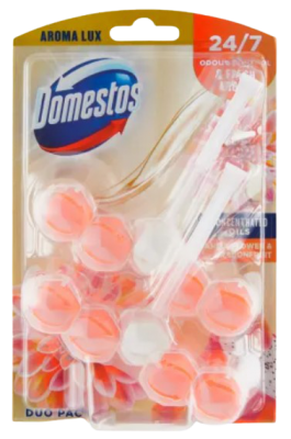 Domestos Aroma Lux Dahlia Flower & Dragonfruit WC blok 2 x 55 g