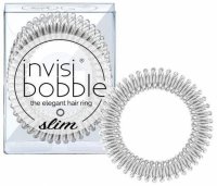 invisibobble Slim gumičky do vlasů 3 ks Chrome Sweet Chrome 3 ks