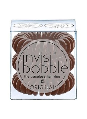 Invisibobble Original Pretzel Brown gumička do vlasů 3 ks