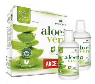 Pharma Activ II. jakost Aloe Live 1000ml 1+1 ZDARMA 2 x 1000 ml