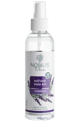 NOBILIS TILIA Květová voda BIO Levandule 200 ml